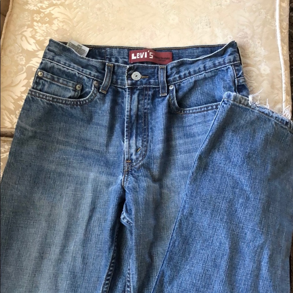 Levi’s straight leg jeans